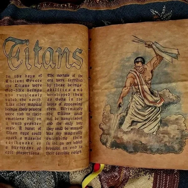 Charmed Book Of Shadows - Spell-book Vintage Green