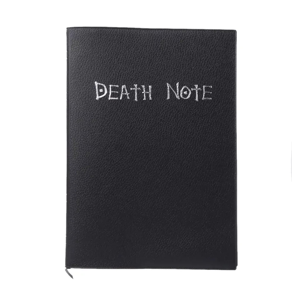 Death Note Notebook — Anime Replica Black Hardcover Journal