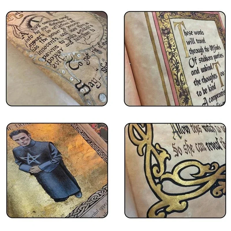 Charmed Book Of Shadows - Spell-book Vintage Green