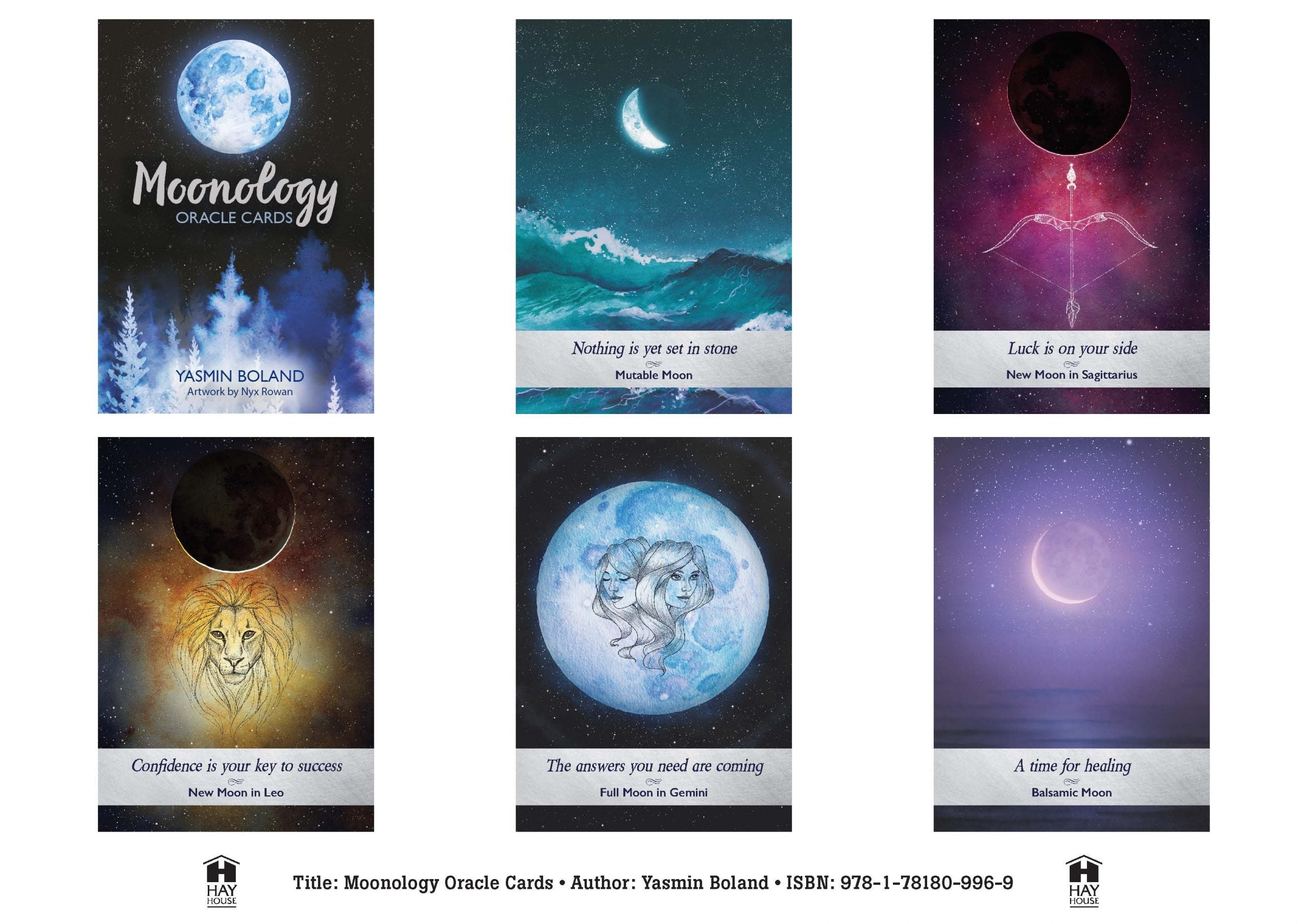 Moonology Oracle Cards by Yasmin Boland